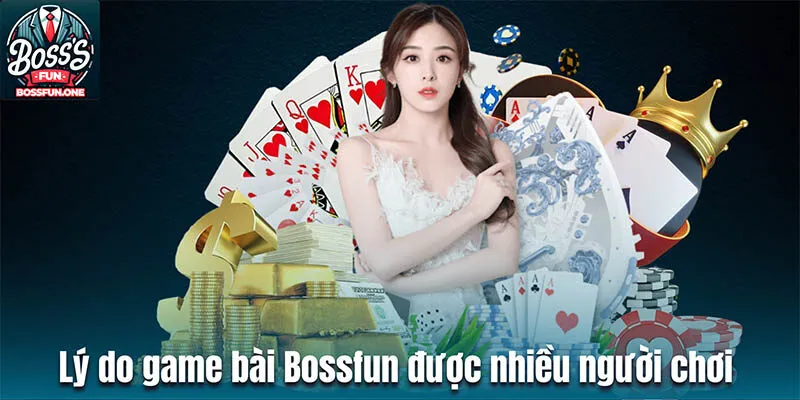 Điểm cộng có 102 khiến game bài Bossfun được lòng người hâm mộ