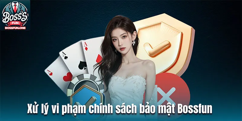 Chính Sách Bảo Mật Bossfun - Bảo Vệ Quyền Riêng Tư Cho Bạn Trường hợp vi phạm chính sách bảo mật Bossfun sẽ bị xử lý như thế nào?